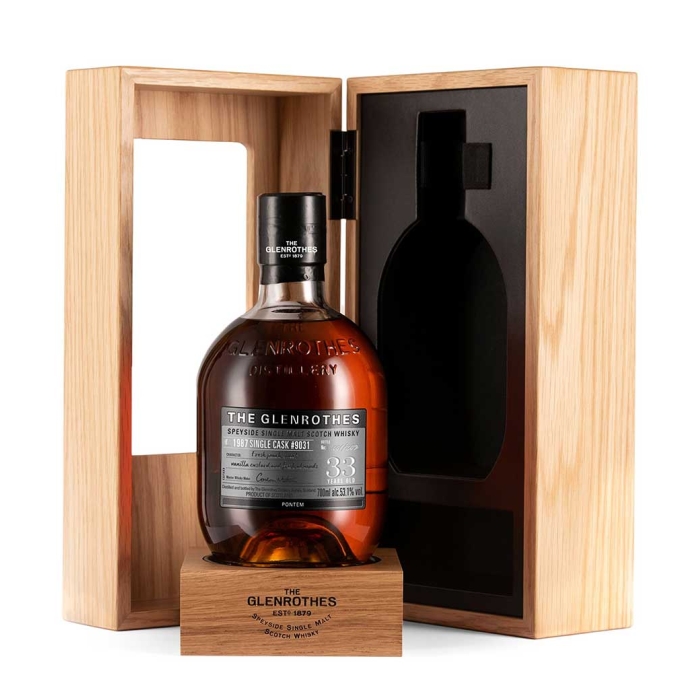 GLENROTHES PONTEM 1987 SINGLE CASK 33 Y.O WHISKY 700ml