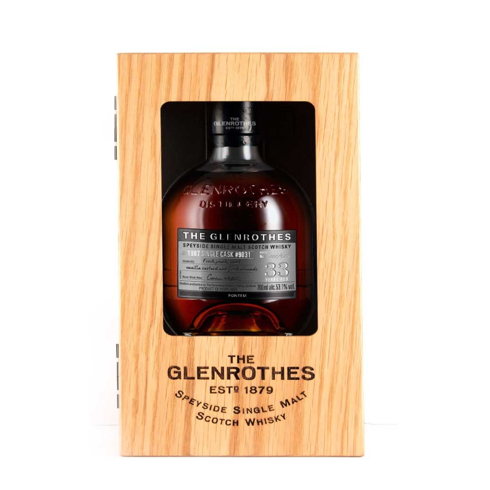 GLENROTHES PONTEM 1987 SINGLE CASK 33 Y.O WHISKY 700ml