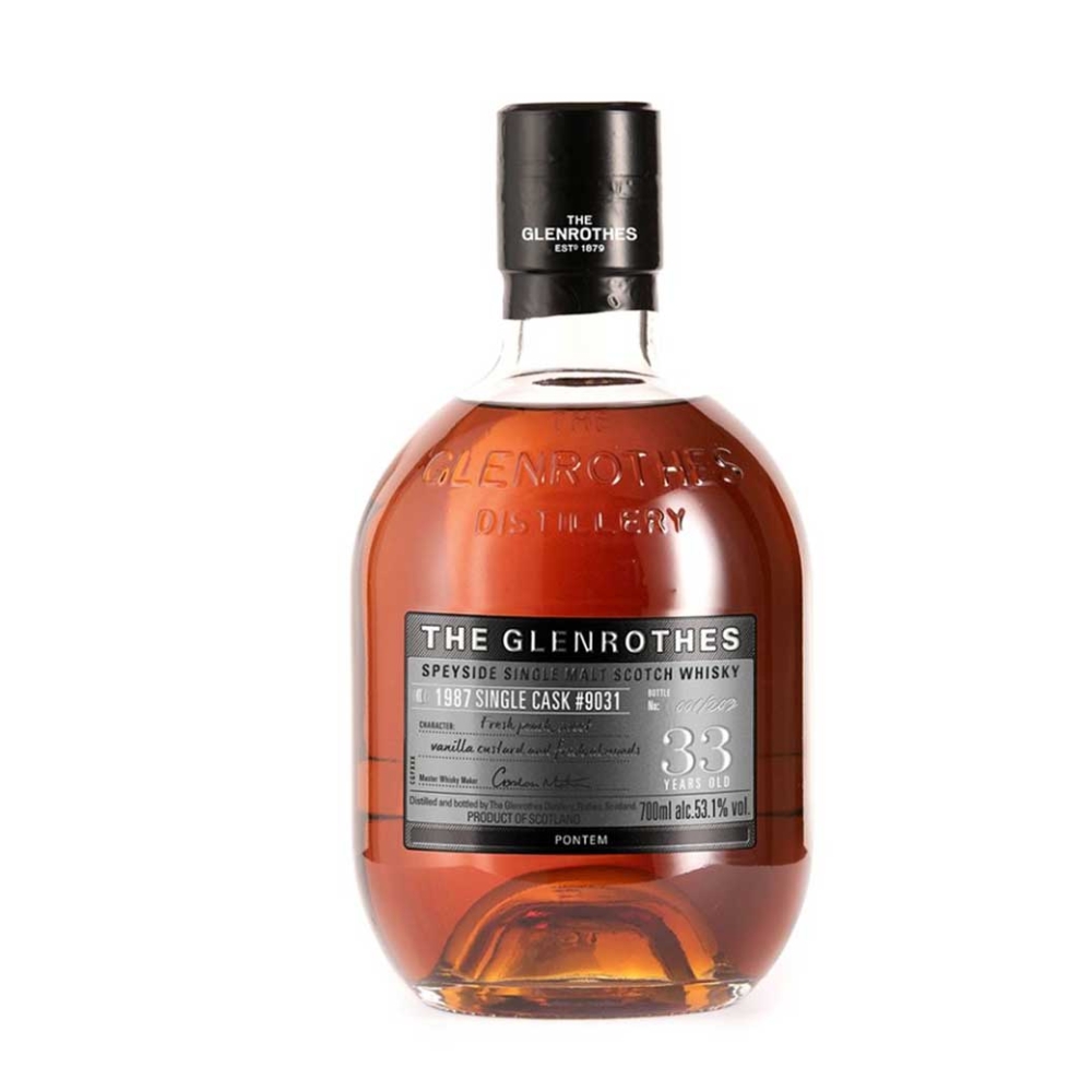 GLENROTHES PONTEM 1987 SINGLE CASK 33 Y.O WHISKY 700ml