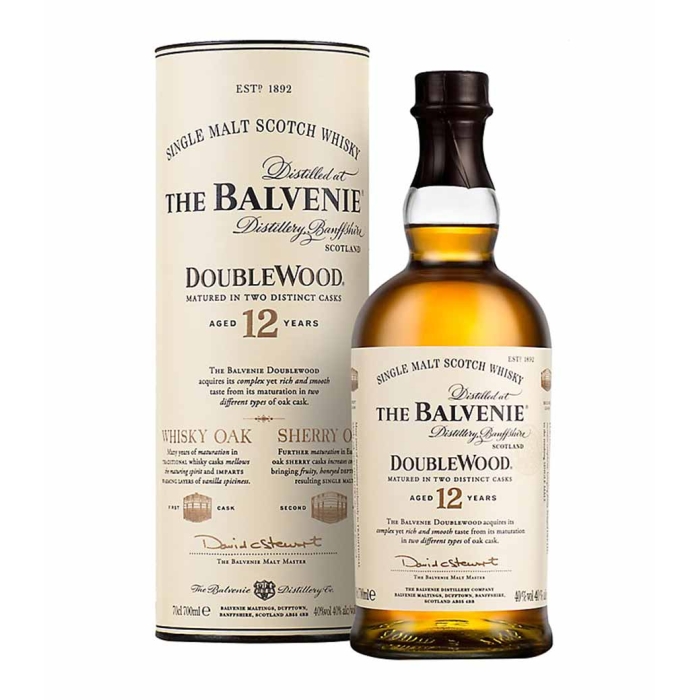 BALVENIE 12 Y.O DOUBLEWOOD WHISKY 700ml