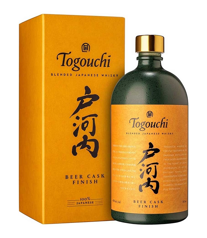 TOGOUCHI BEER CASK FINISH JAPANESE WHISKY 700ml