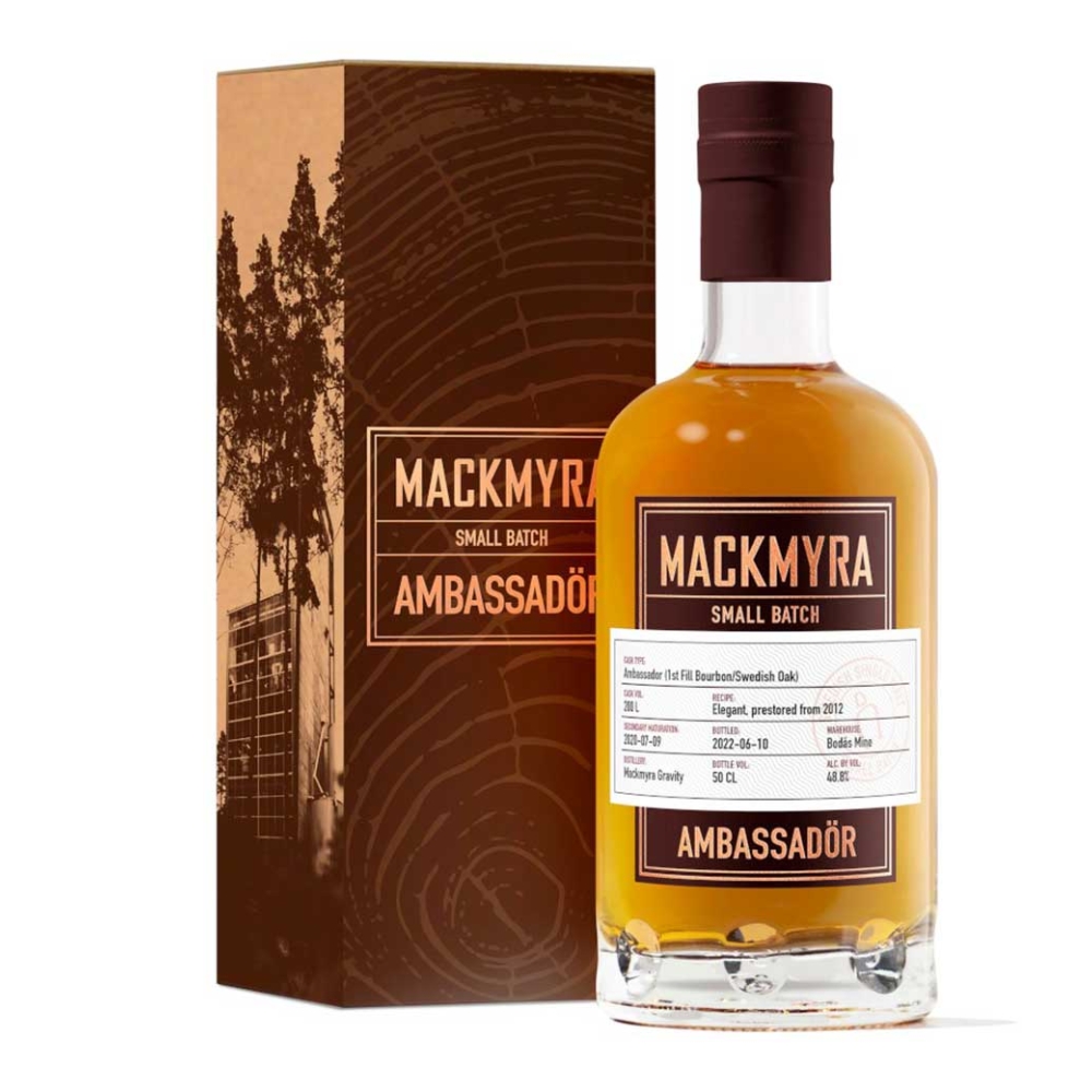 MACKMYRA AMBASSADOR SMALL BATCH WHISKY 500ml