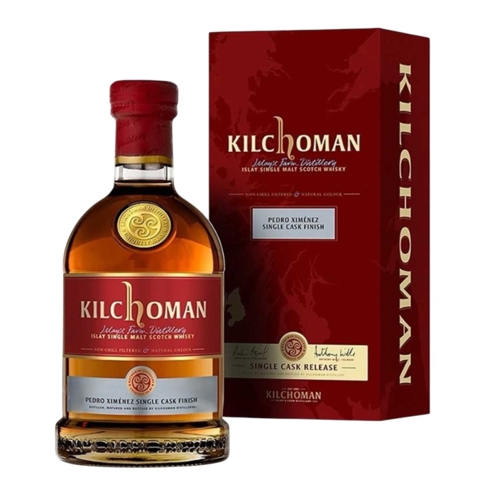 KILCHOMAN 8 Y.O PEDRO XIMENEZ FINISH BOTTLED EXCLUSIVELY FOR GREECE WHISKY 700ml