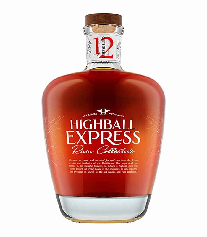 HIGHBALL EXPRESS MAVERICK 12 Y.O RESERVE BLEND RUM 700ml