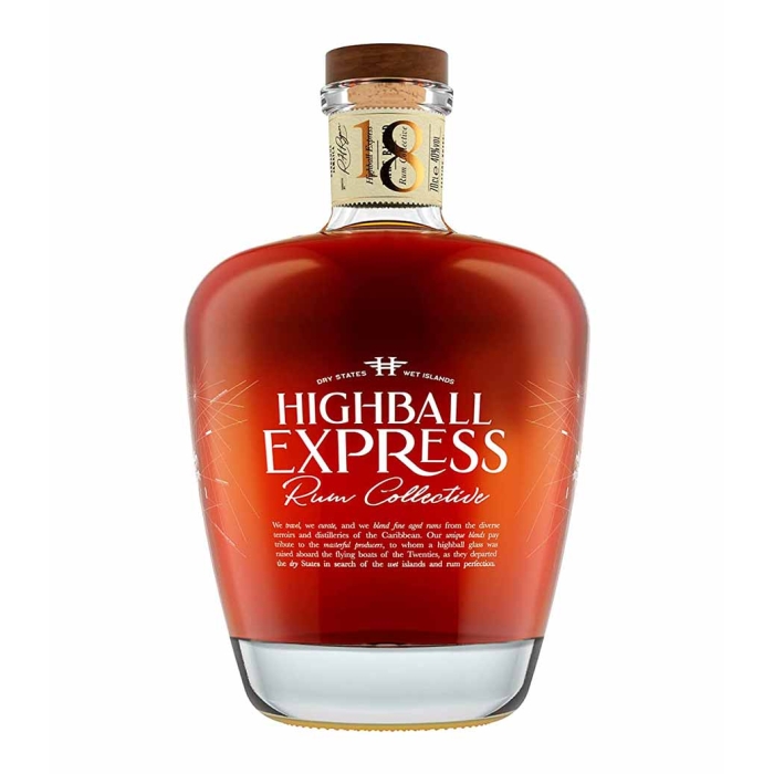HIGHBALL EXPRESS ADVENTURER 18 Y.O RARE BLEND RUM 700ml