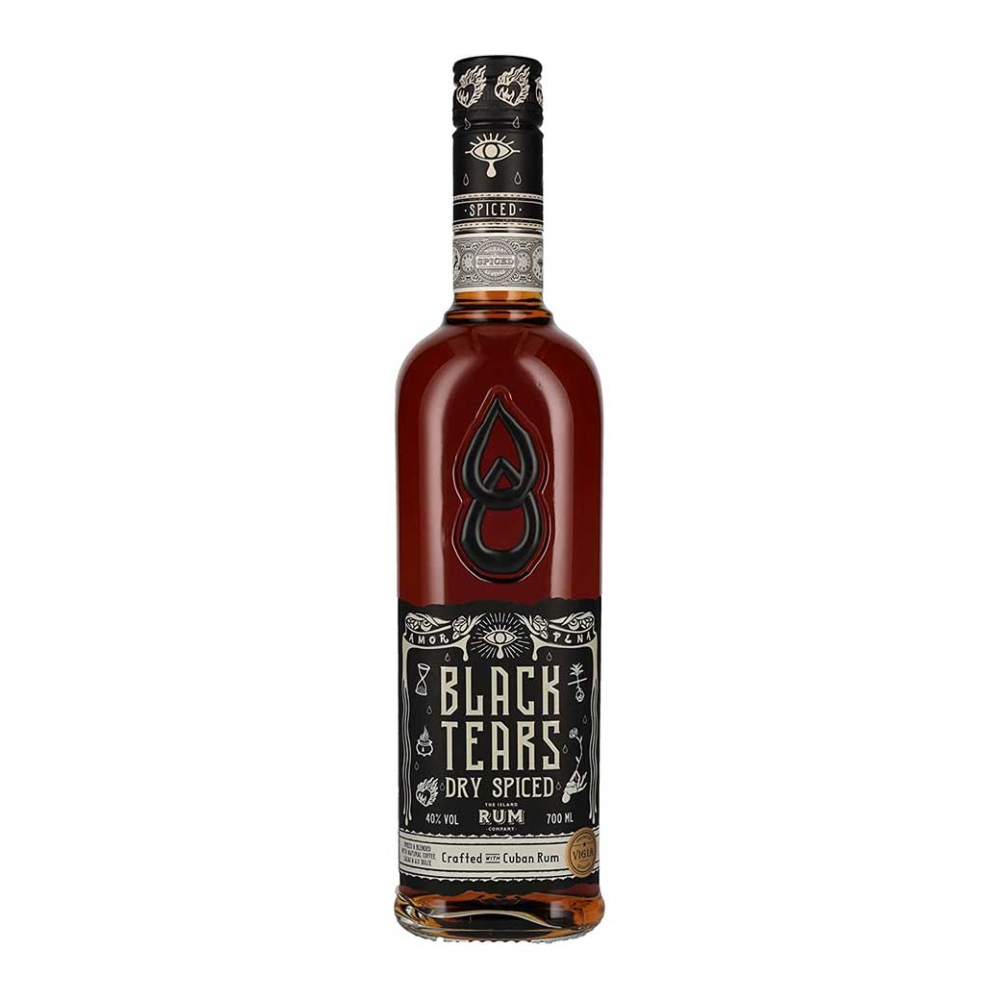 BLACK TEARS DRY SPICED RUM 700ml