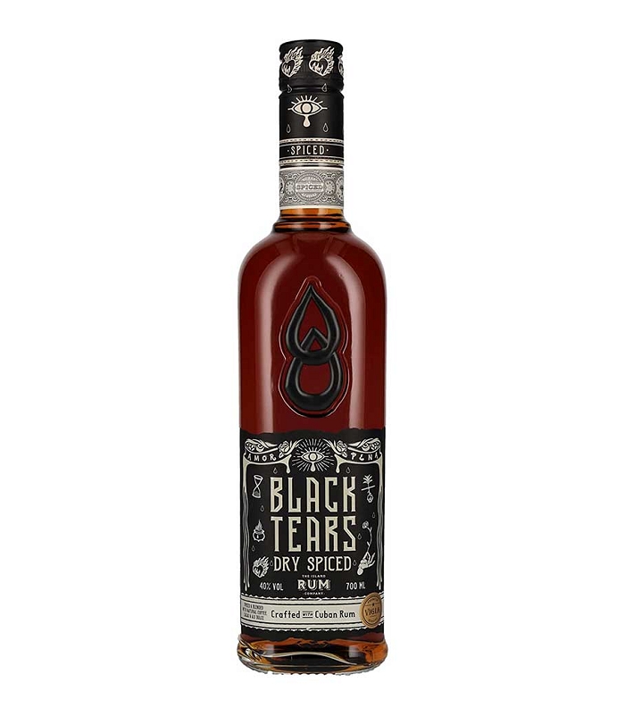 BLACK TEARS DRY SPICED RUM 700ml