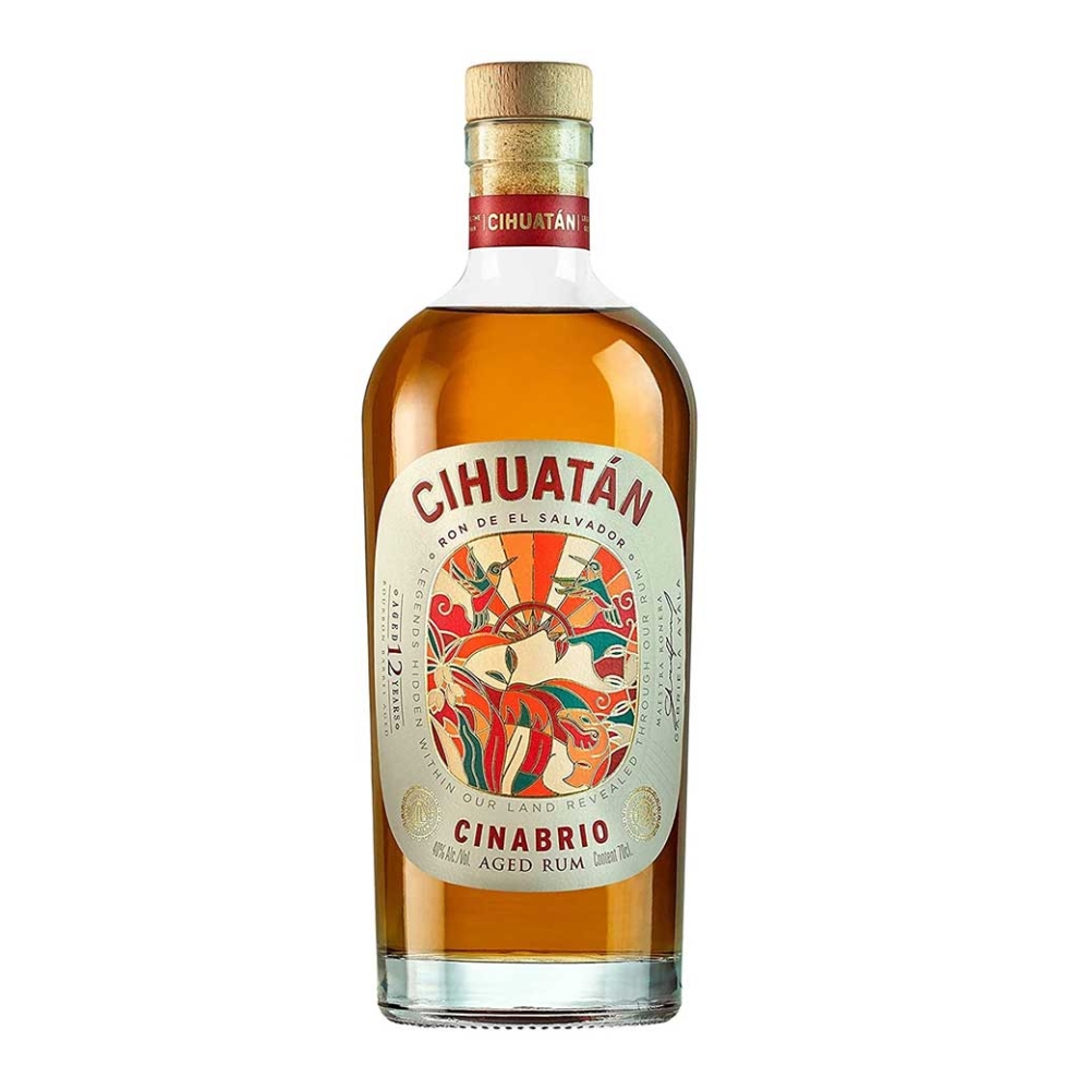 CIHUATAN CINABRIO 12 Y.O RUM 700ml