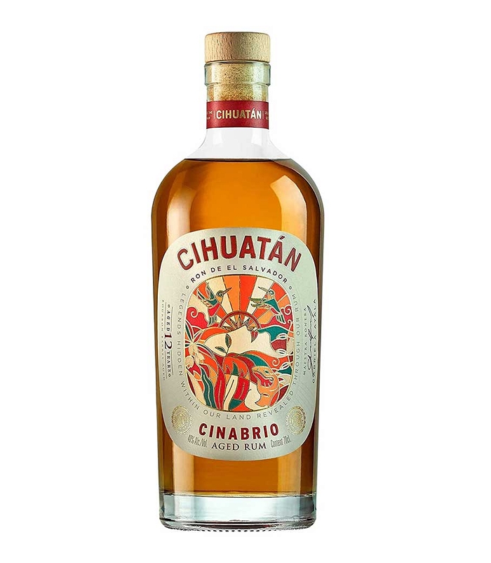 CIHUATAN CINABRIO 12 Y.O RUM 700ml