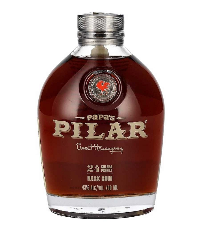 PAPA'S PILAR 24 SOLERA ERNEST HEMINGWAY DARK RUM 700ml