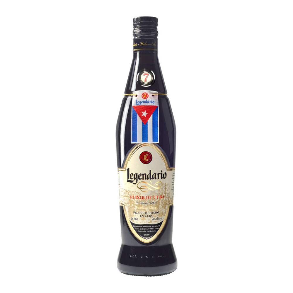 LEGENDARIO 7 Y.O ELIXIR DE CUBA RUM 700ml