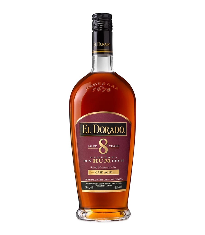 EL DORADO 8 Y.O RUM 700ml