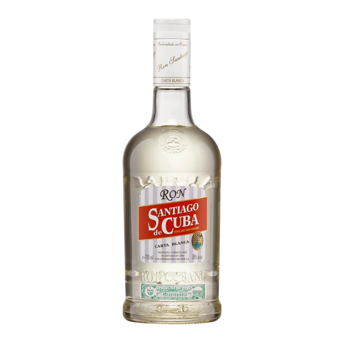 SANTIAGO DE CUBA CARTA BLANCA RUM 700ml 