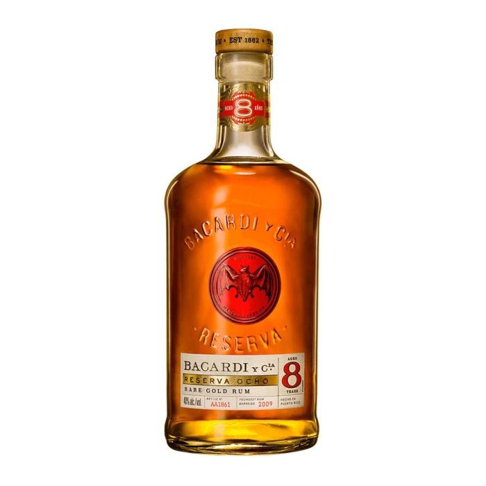 BACARDI RESERVA OCHO (8 Y.O) RUM 700ml