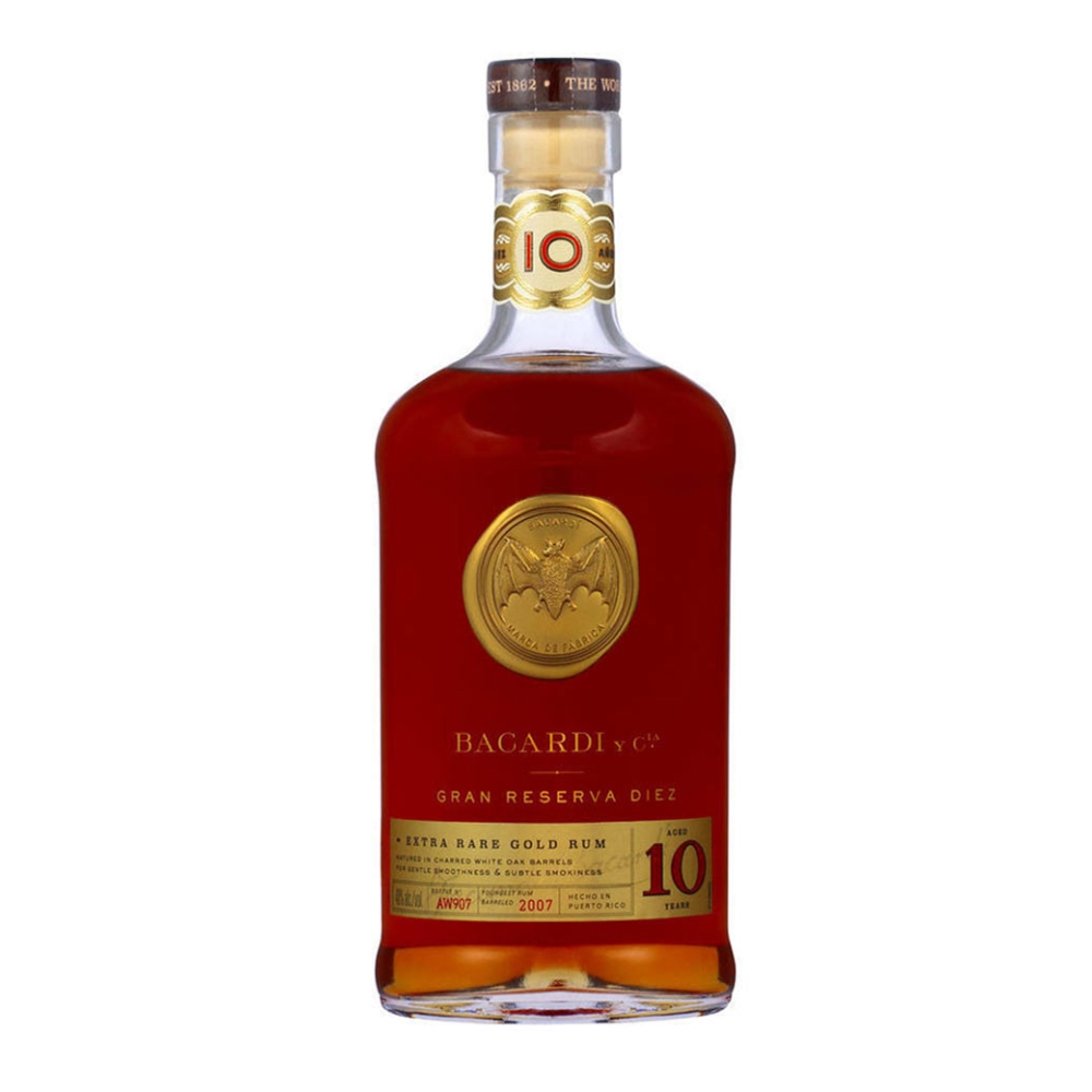 BACARDI GRAN RESERVA DIEZ (10 Y.O) RUM 700ml