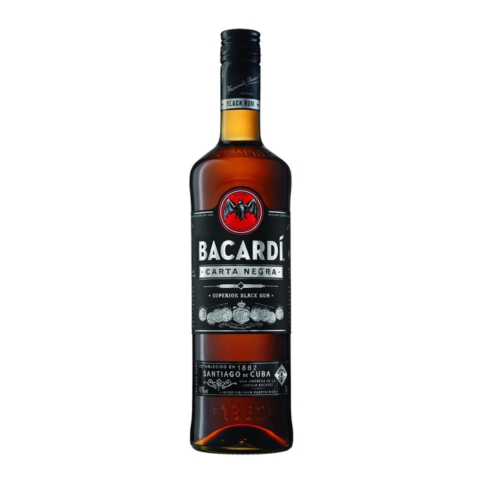 BACARDI CARTA NEGRA RUM 700ml