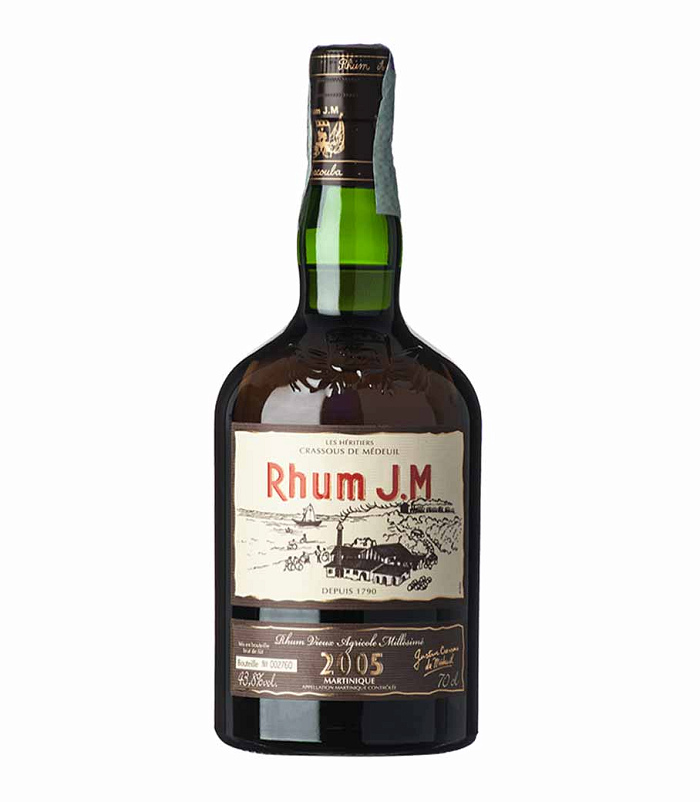 J.M VIEUX 2005 AGRICOLE MILLESIME RHUM 700ml