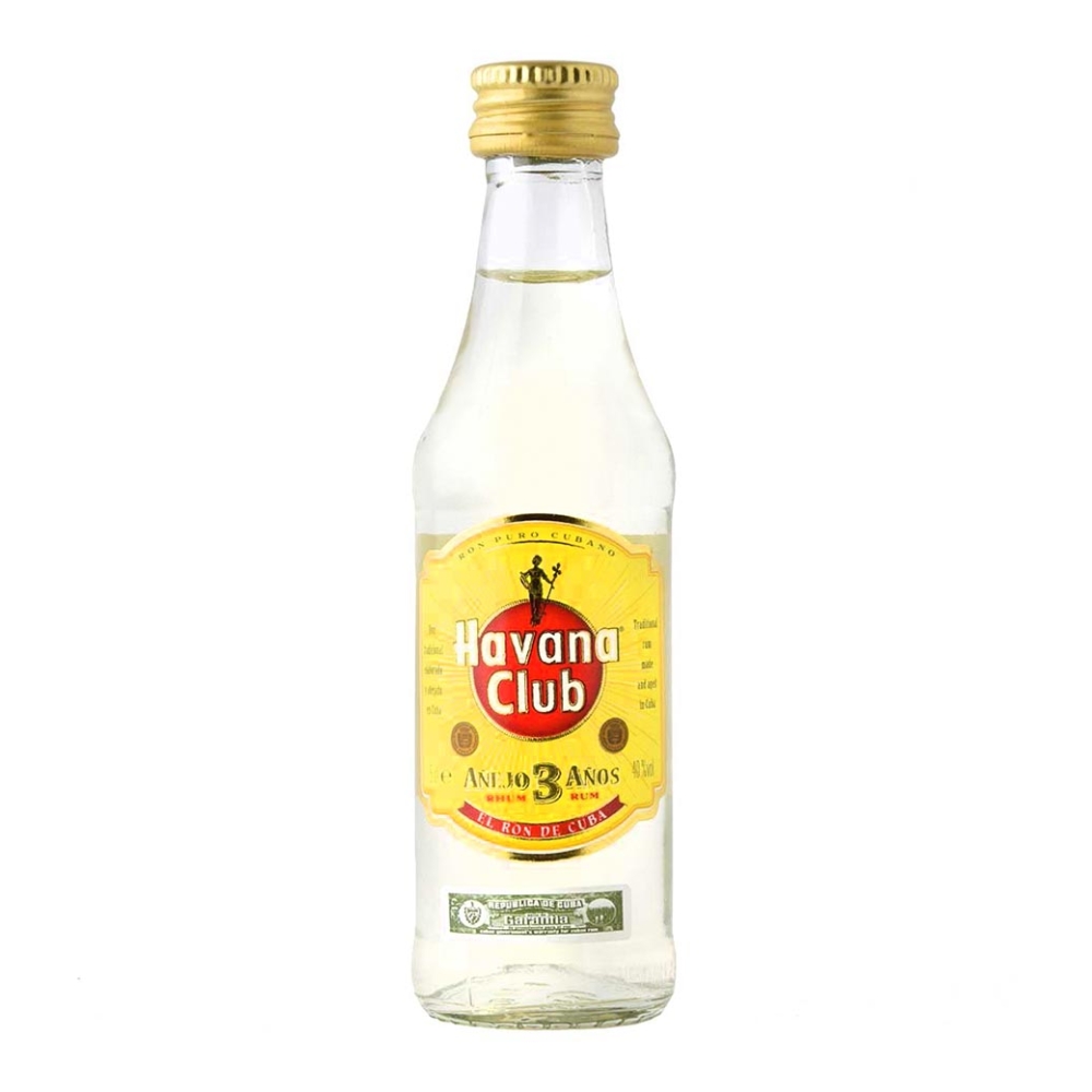 HAVANA CLUB BLANCO 3 Y.O RUM ΜΙΝΙΑΤΟΥΡΑ 50ml