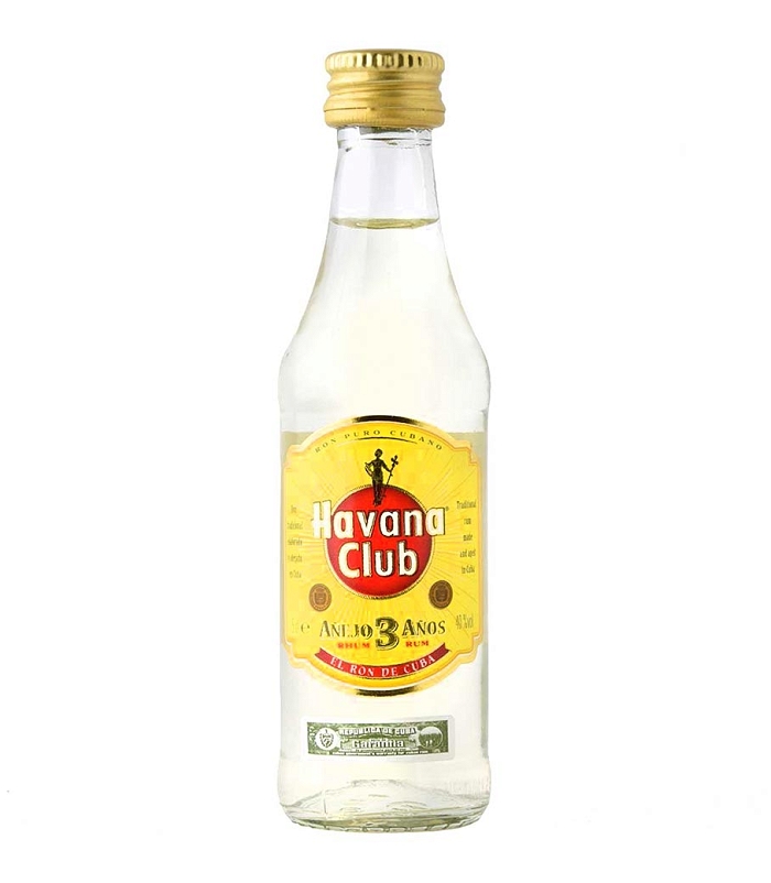 HAVANA CLUB BLANCO 3 Y.O RUM ΜΙΝΙΑΤΟΥΡΑ 50ml