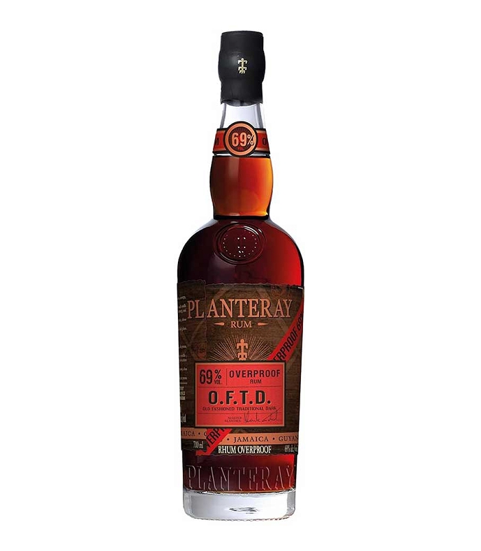 PLANTERAY O.F.T.D OVERPROOF RUM 700ml
