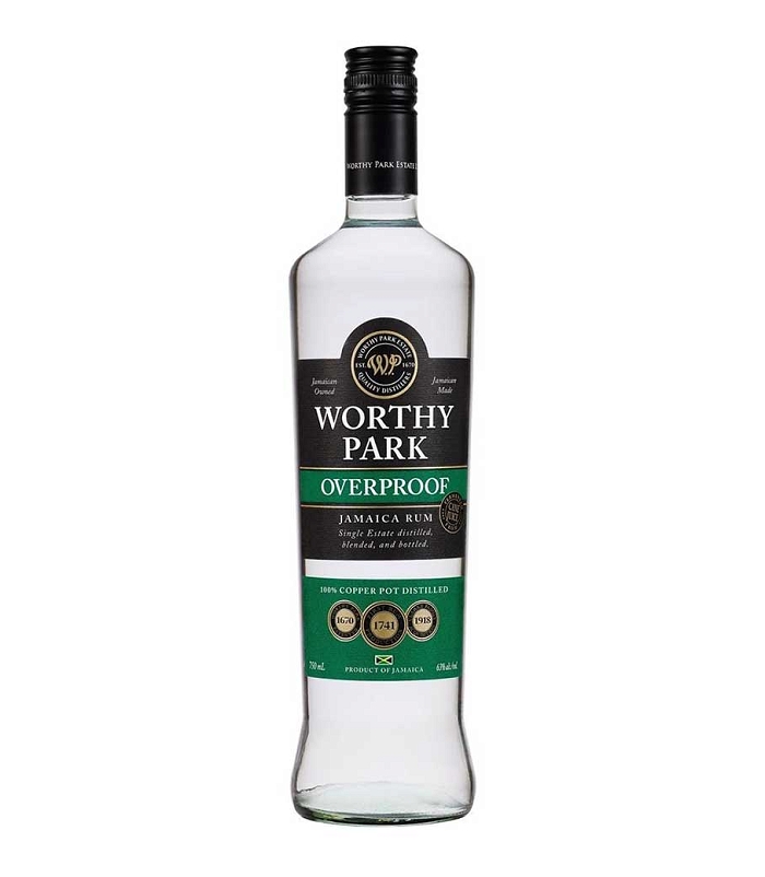 WORTHY PARK OVERPROOF RUM 700ml