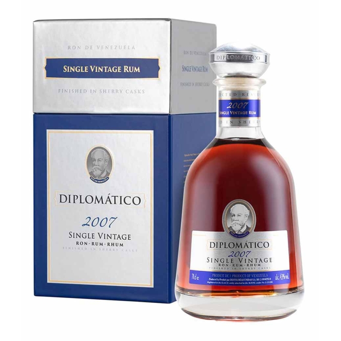 DIPLOMATICO 2007 SINGLE VINTAGE RUM 700ml