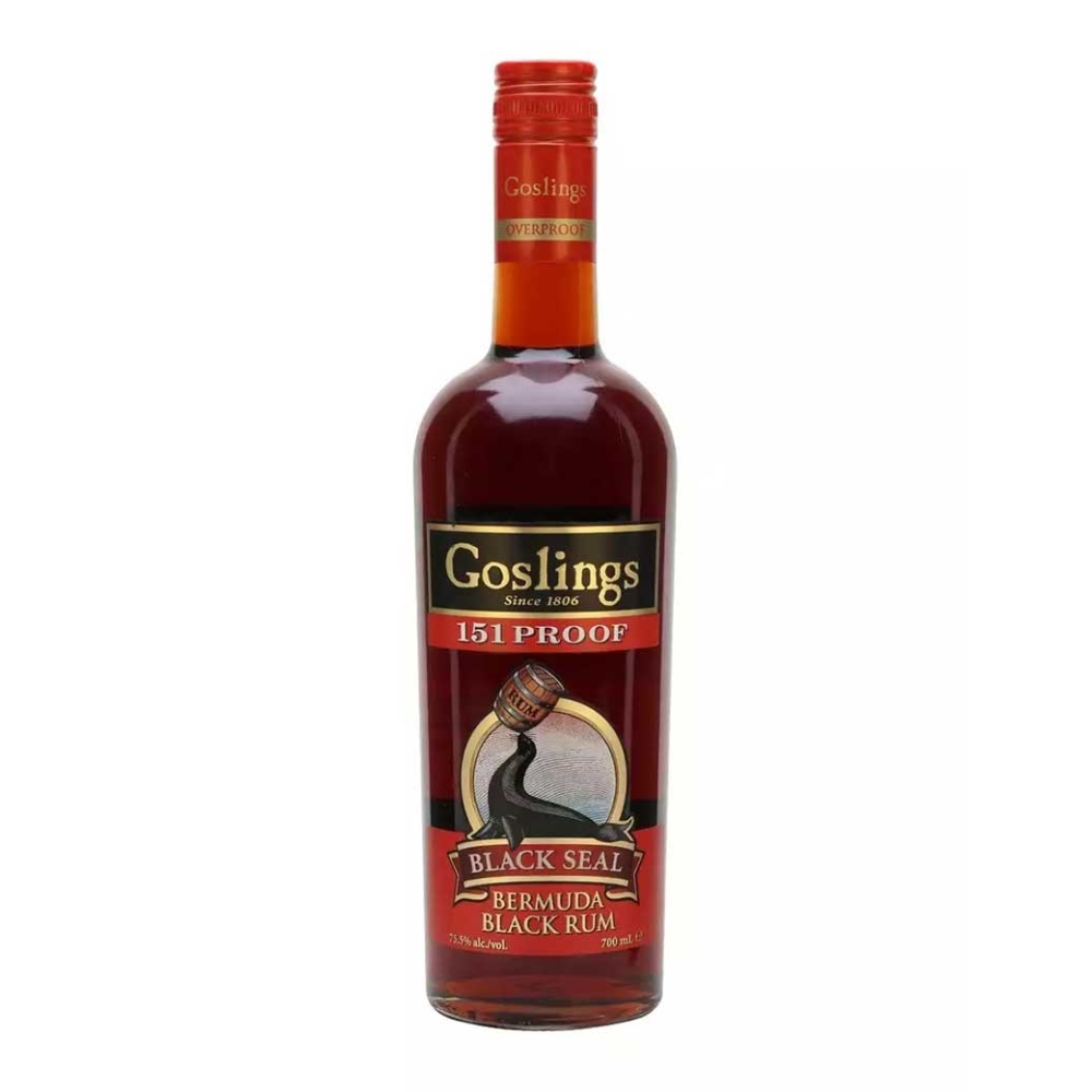 GOSLINGS BLACK SEAL 151 OVERPROOF RUM 700ml