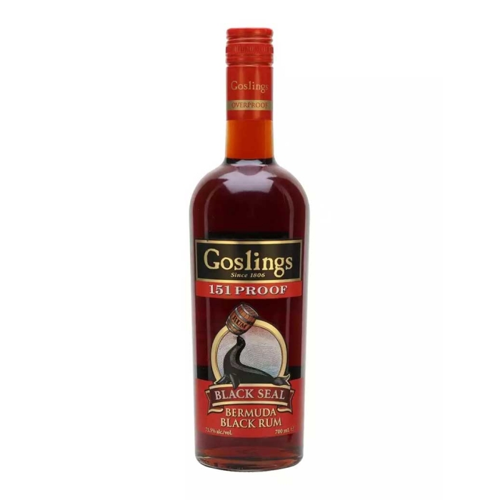 GOSLINGS BLACK SEAL 151 OVERPROOF RUM 700ml
