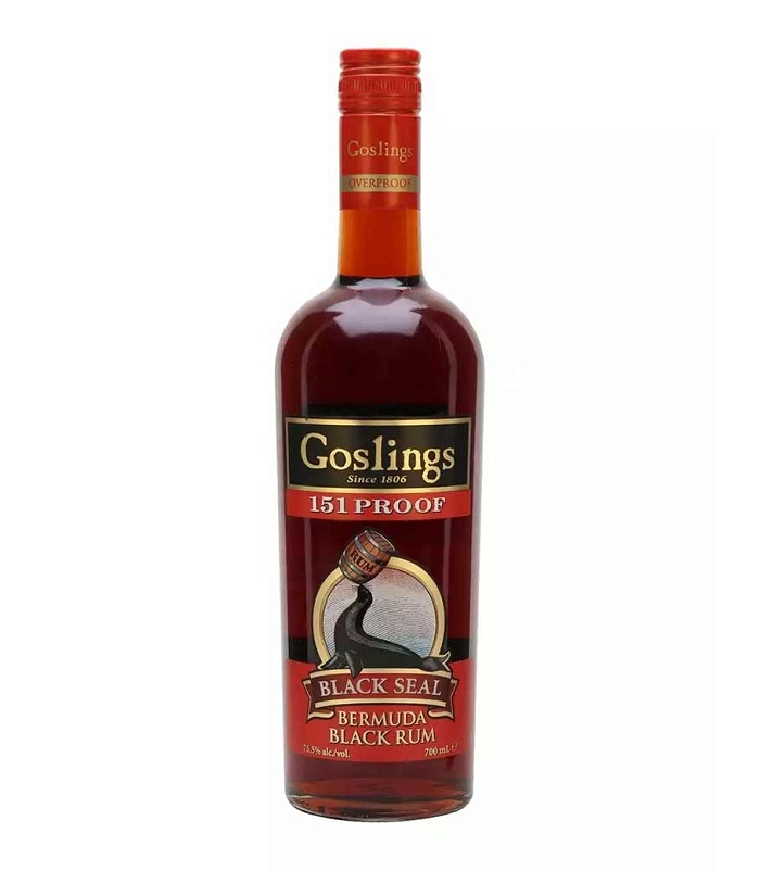 GOSLINGS BLACK SEAL 151 OVERPROOF RUM 700ml