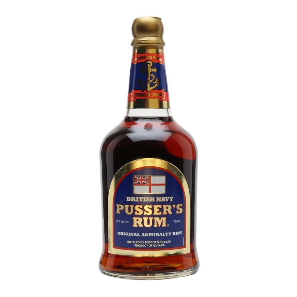 PUSSER'S ORIGINAL ADMIRALTY BLEND (BLUE LABEL) RUM 700ml