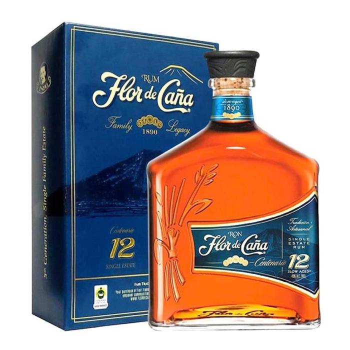 FLOR DE CAÑA 12 Y.O RUM 700ml