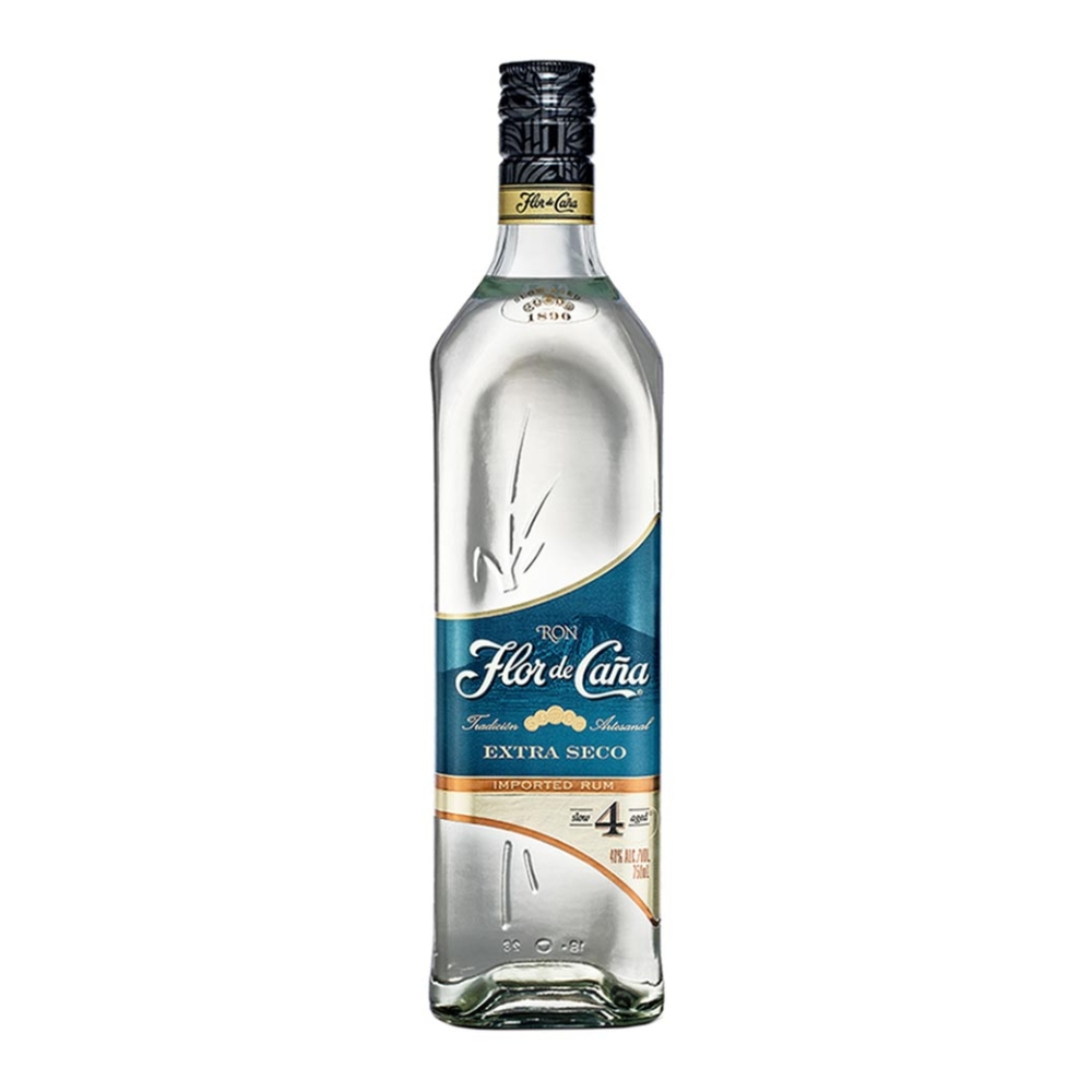 FLOR DE CAÑA 4 Y.O EXTRA SECO RUM 700ml