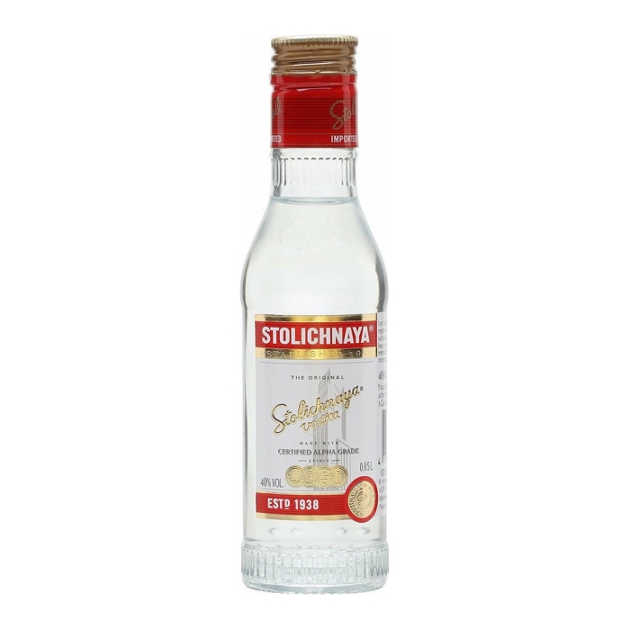 STOLICHNAYA VODKA ΜΙΝΙΑΤΟΥΡΑ 50ml