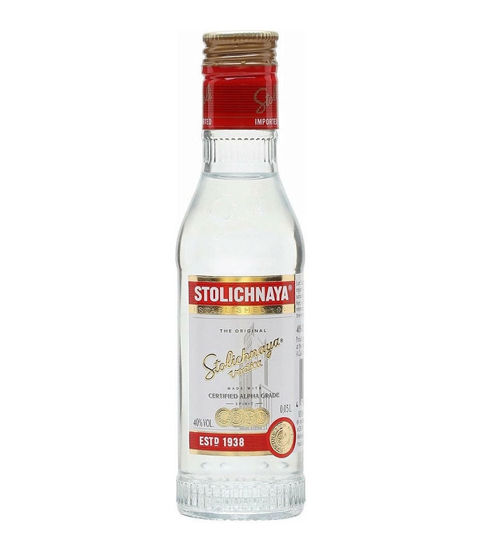 STOLICHNAYA VODKA ΜΙΝΙΑΤΟΥΡΑ 50ml