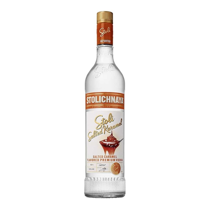 STOLICHNAYA SALTED CARAMEL VODKA 700ml