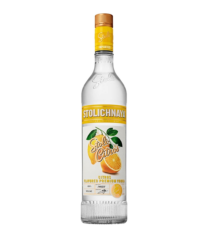 STOLICHNAYA CITROS VODKA 700ml