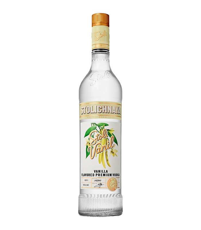 STOLICHNAYA VANILLA VODKA 700ml