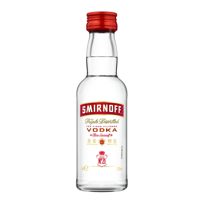 SMIRNOFF VODKA ΜΙΝΙΑΤΟΥΡΑ 50ml