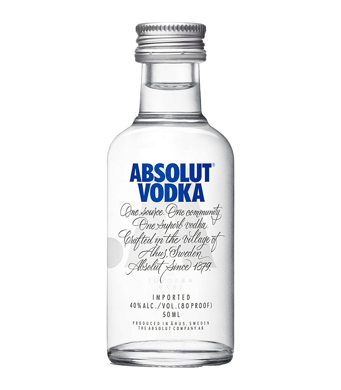 ABSOLUT VODKA ΜΙΝΙΑΤΟΥΡΑ 50ml
