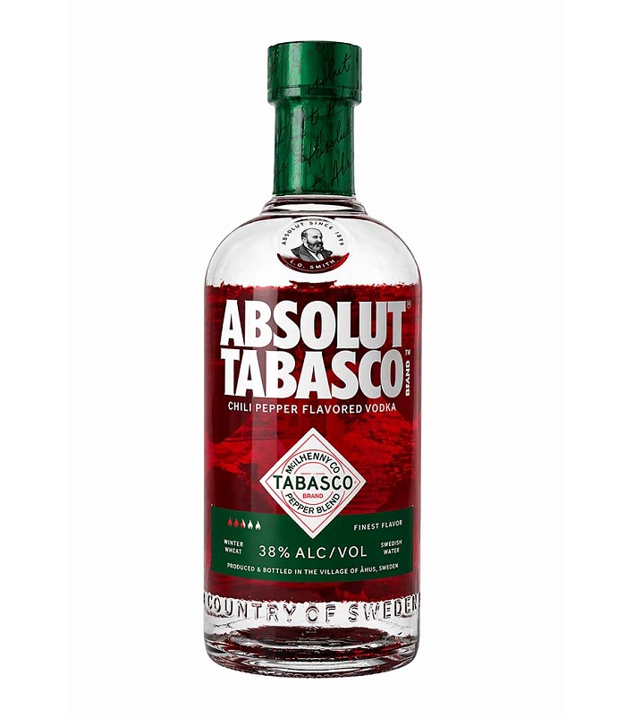 ABSOLUT TABASCO VODKA 700ml