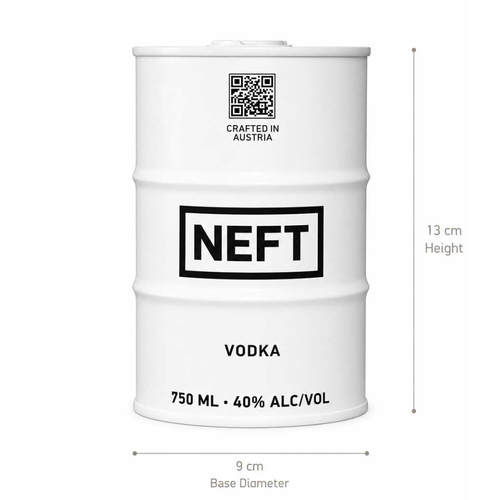 NEFT WHITE BARREL VODKA 700ml