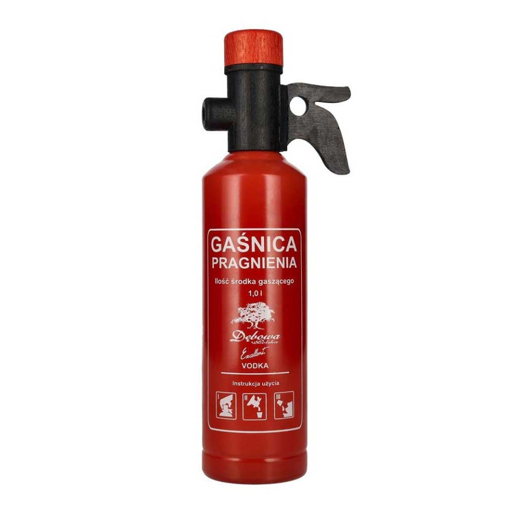 DEBOWA FIRE EXTINGUISHER VODKA 1LT