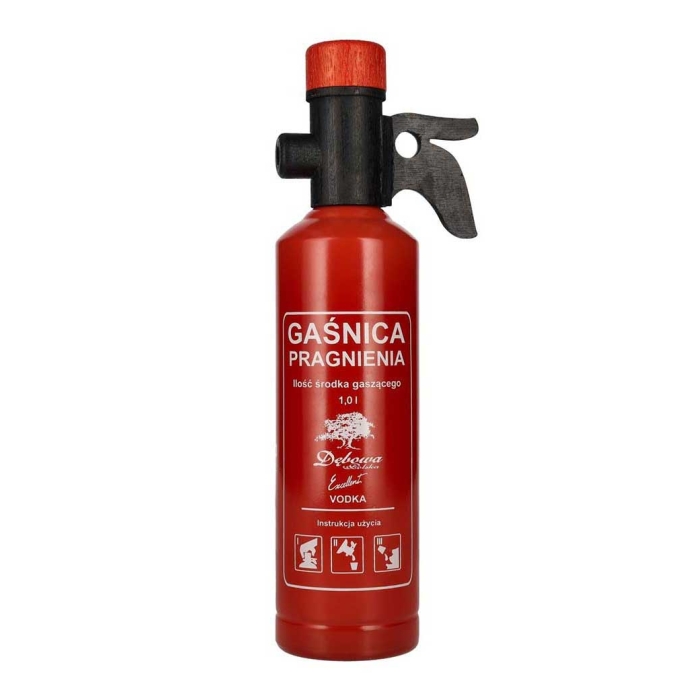 DEBOWA FIRE EXTINGUISHER VODKA 1LT
