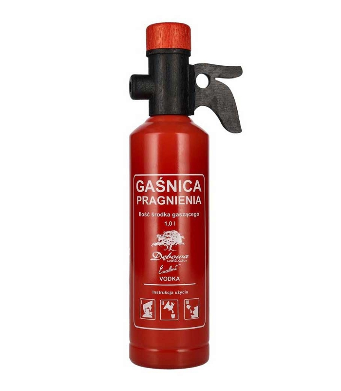 DEBOWA FIRE EXTINGUISHER VODKA 1LT