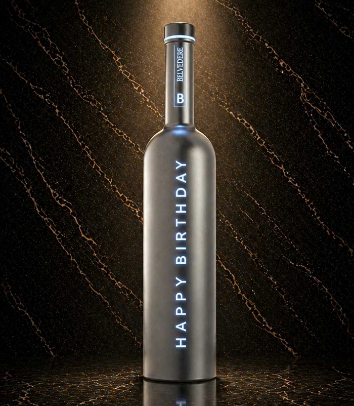 BELVEDERE CHROME BESPOKE VODKA 1.75LT