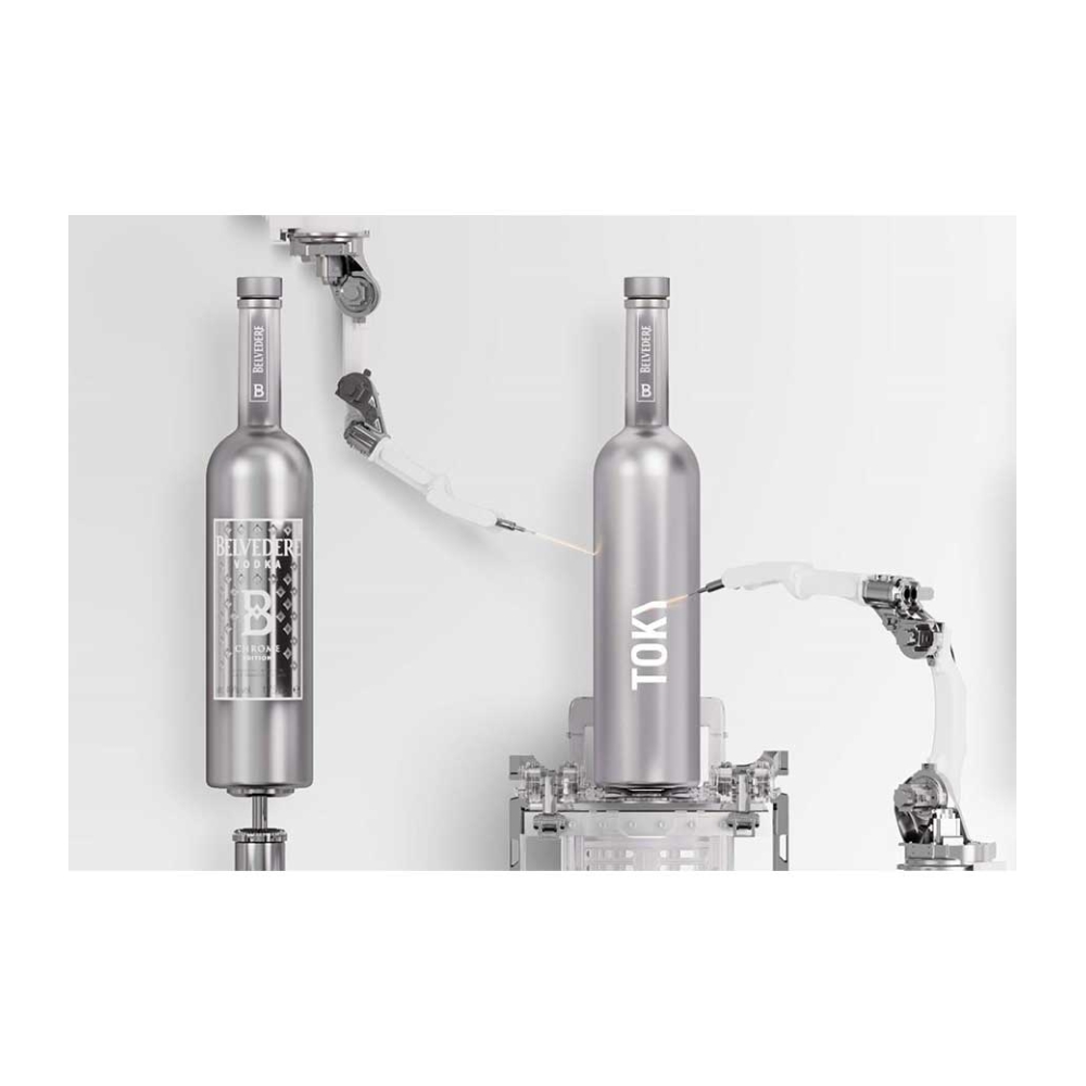 BELVEDERE CHROME BESPOKE VODKA 1.75LT