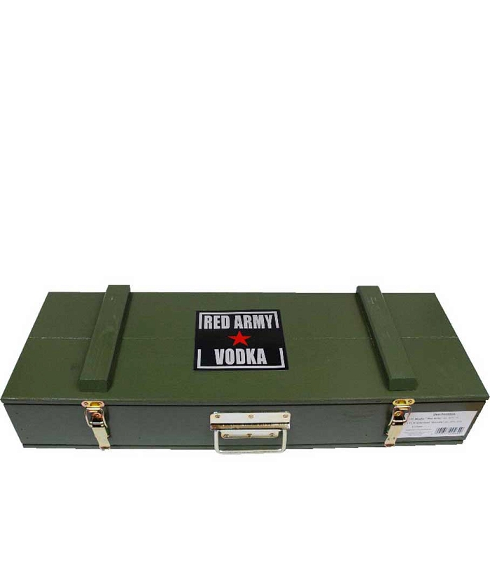 KALASHNIKOV RED ARMY VODKA  / GRENADE  / 6 SHOTS 1.2 LT