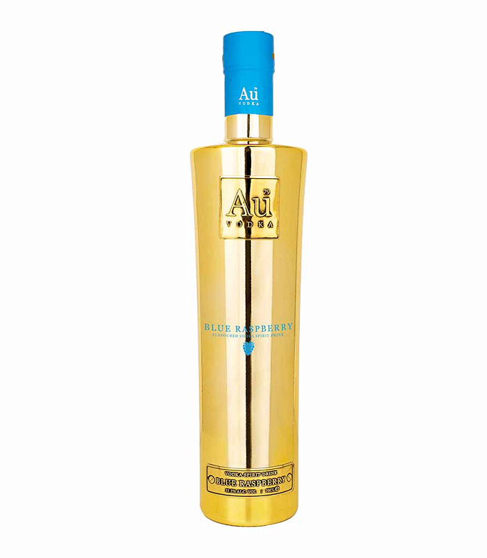 AU BLUE RASPBERRY VODKA 700ml
