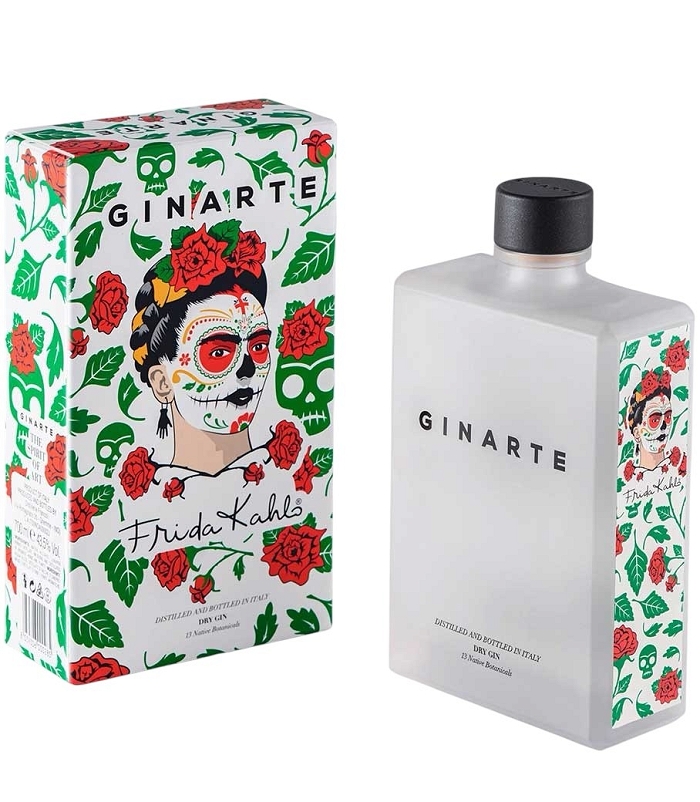 GINARTE FRIDA KAHLO DESIGN DRY GIN 700ml