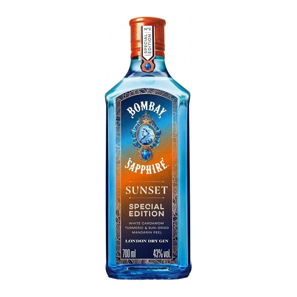 BOMBAY SAPPHIRE SUNSET SPECIAL EDITION No2 GIN 700ml